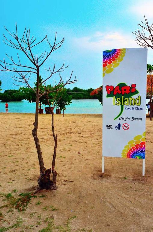 Pari Solata Seaview Homestay Syariah Kepulauan Seribu ภายนอก รูปภาพ