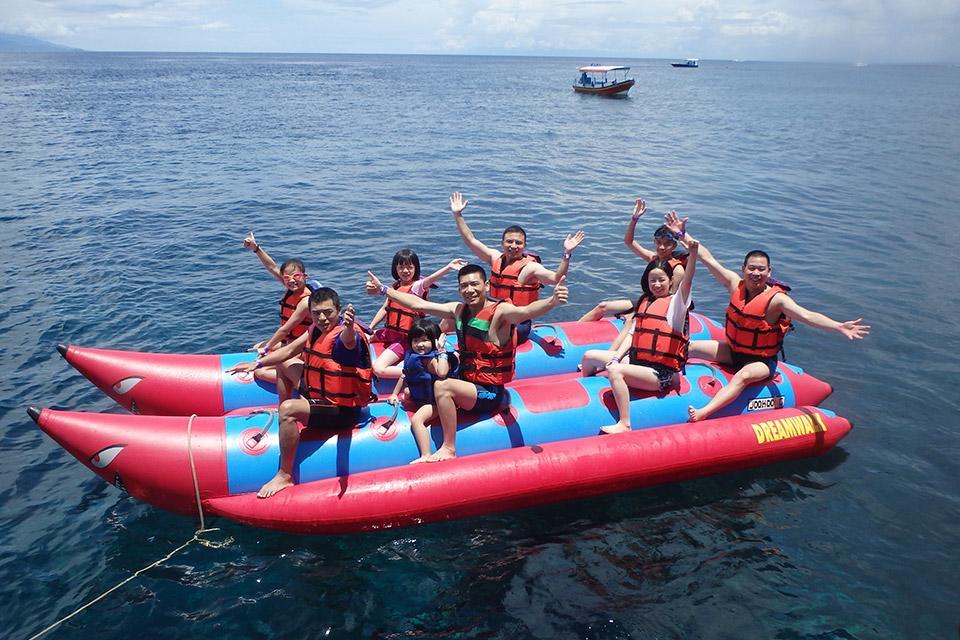 Pari Solata Seaview Homestay Syariah Kepulauan Seribu ภายนอก รูปภาพ