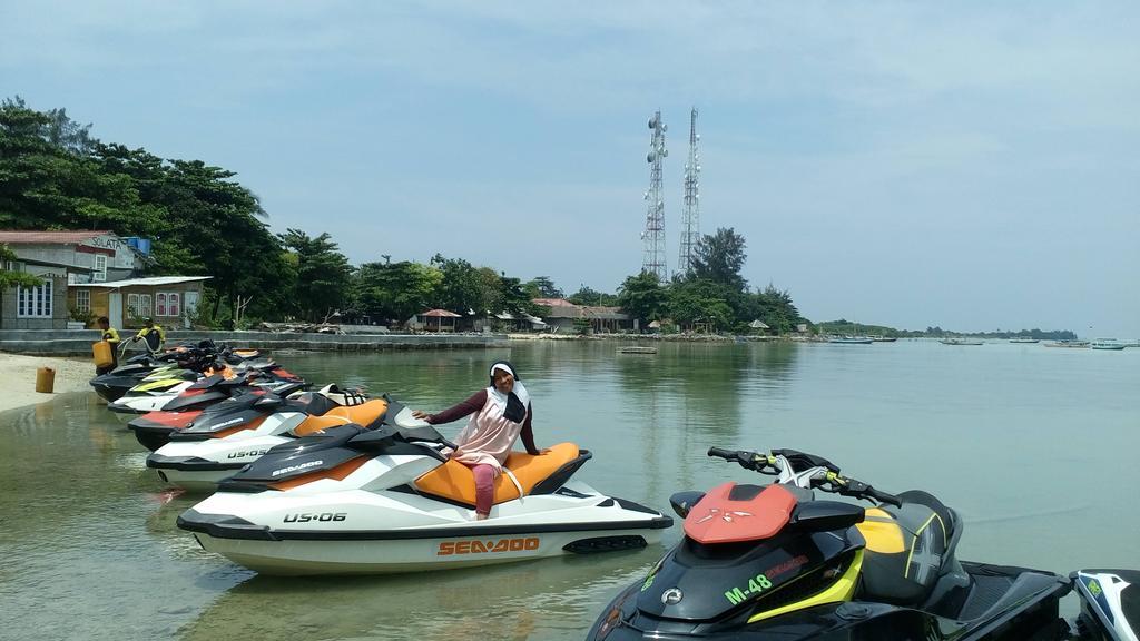 Pari Solata Seaview Homestay Syariah Kepulauan Seribu ภายนอก รูปภาพ